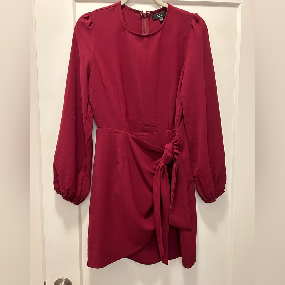 Lulus Burgundy Cocktail dress